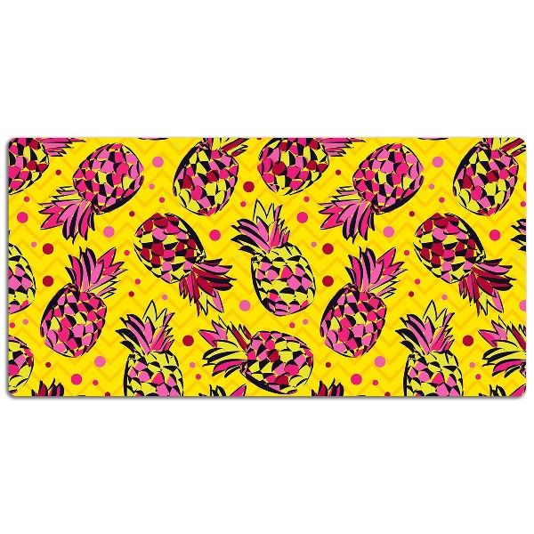 Mapa pentru birou ananas roz