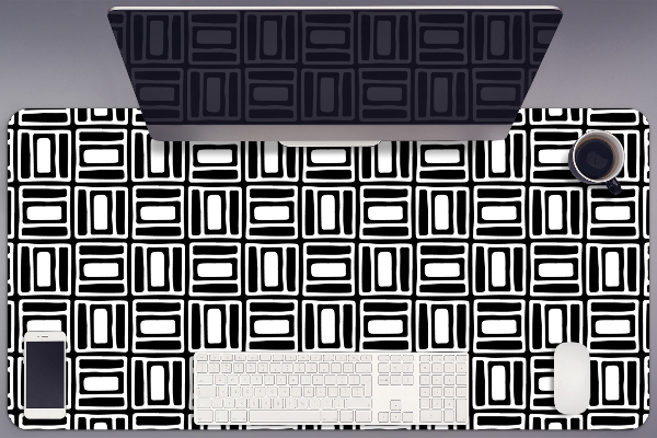 Mapa pentru birou model geometric