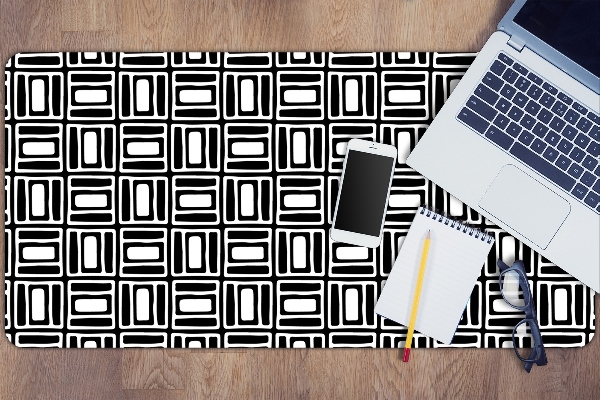 Mapa pentru birou model geometric