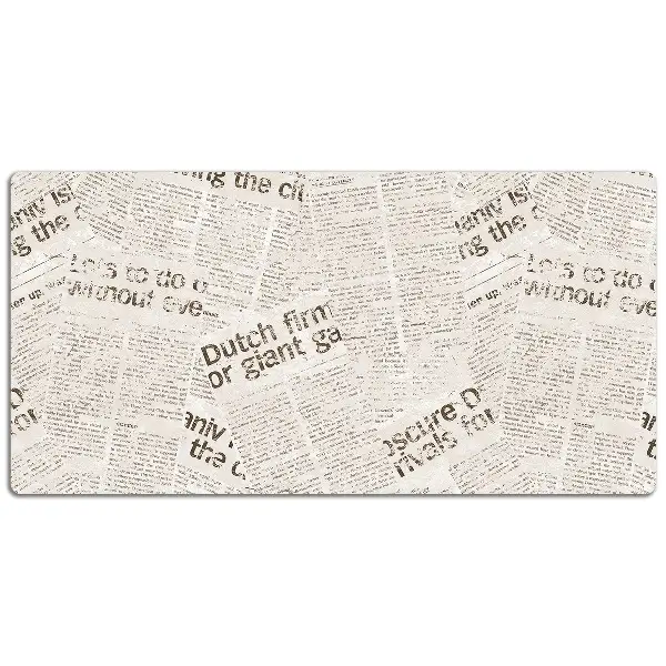 Mapa birou Vintage Ziare