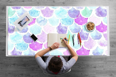 Mapa de birou picături colorate