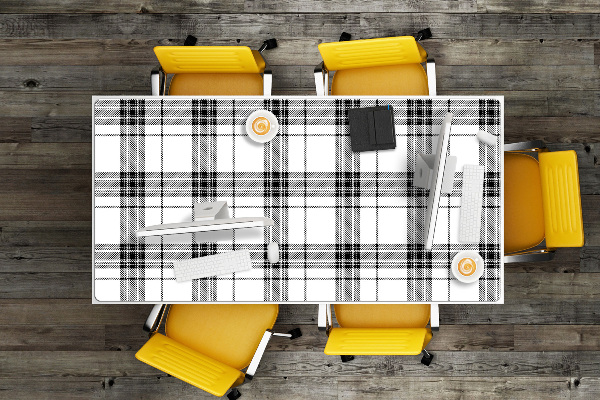 Mapa birou model Plaid