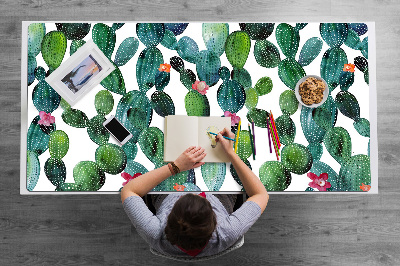 Mapa birou Cactus cu flori