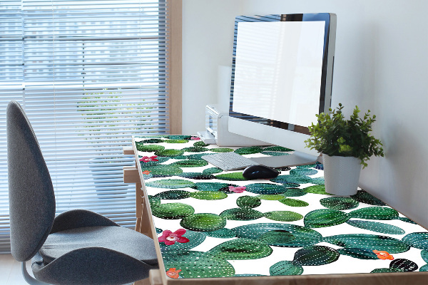 Mapa birou Cactus cu flori