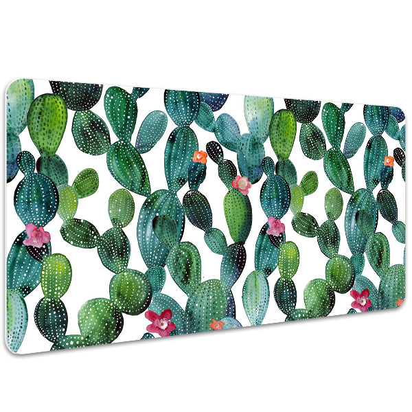 Mapa birou Cactus cu flori