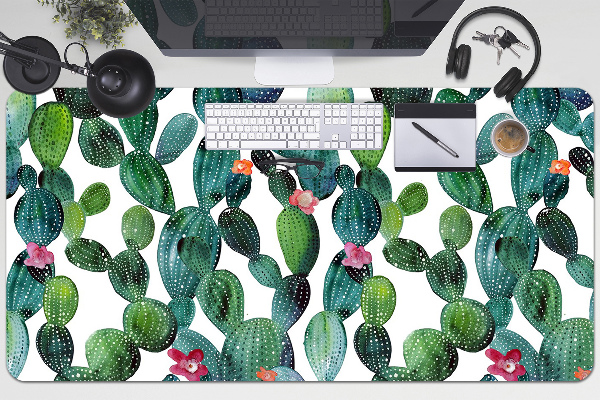 Mapa birou Cactus cu flori