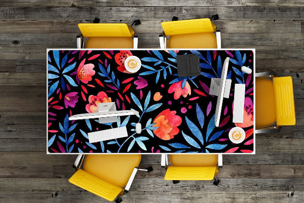 Mapa pentru birou model floral