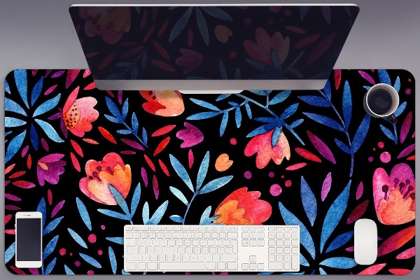 Mapa pentru birou model floral