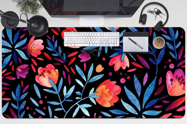 Mapa pentru birou model floral