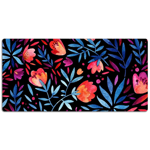 Mapa pentru birou model floral