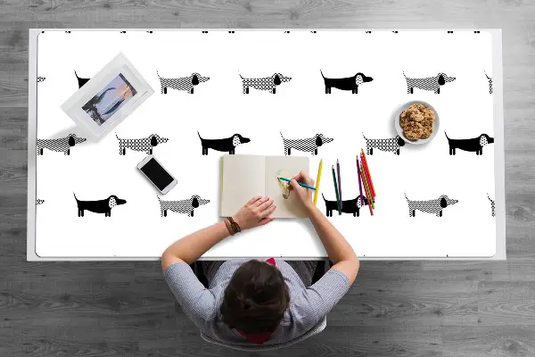 Mapa birou dachshunds