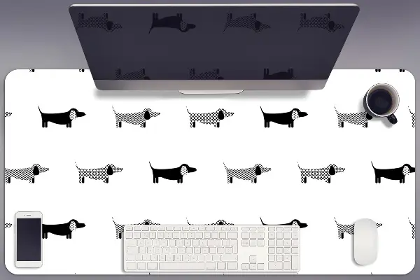 Mapa birou dachshunds