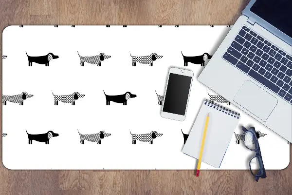 Mapa birou dachshunds