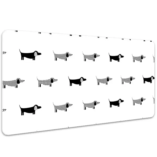 Mapa birou dachshunds