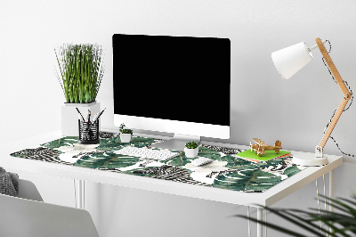 Mapa birou Zebre în frunzele
