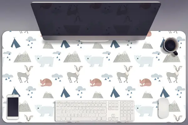Mapa de birou animale de pădure