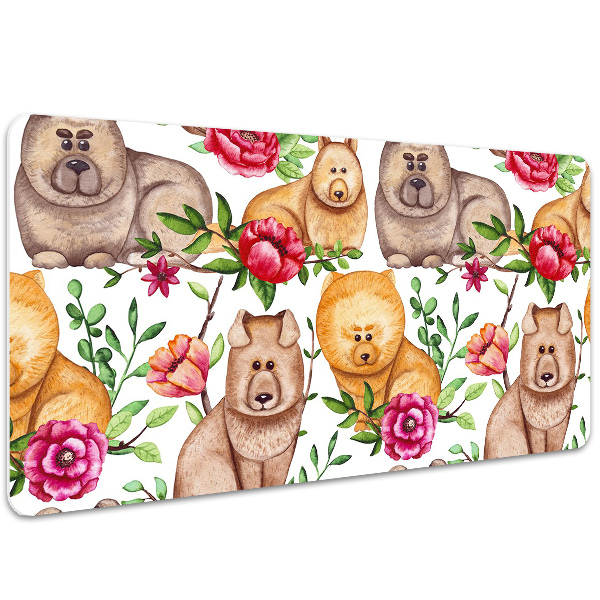 Mapa de birou Chow chow câini