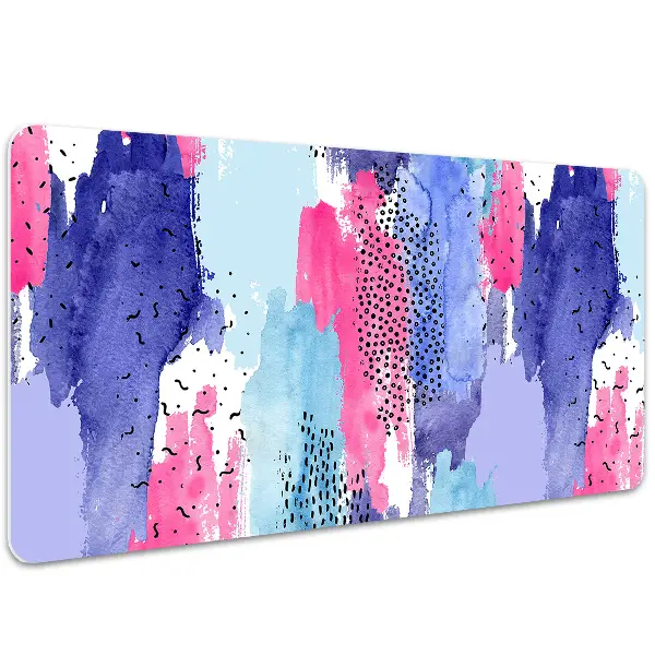 Mapa birou acuarela abstract
