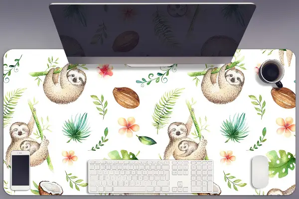 Mapa pentru birou sloths