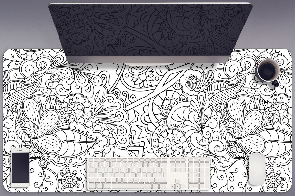 Mapa pentru birou model abstract