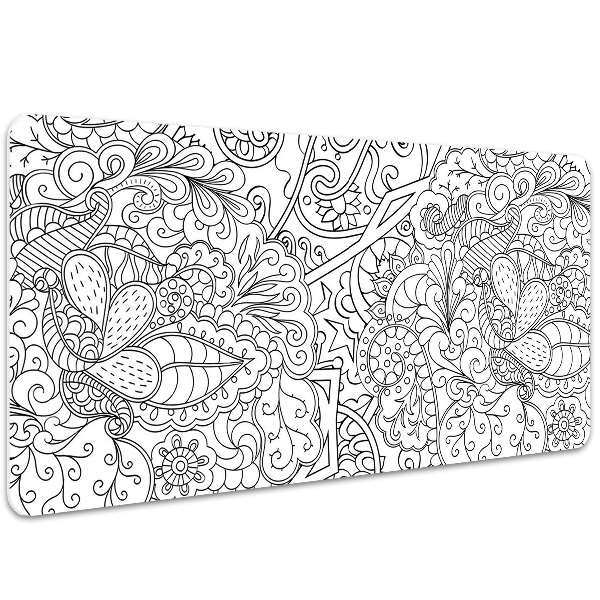 Mapa pentru birou model abstract