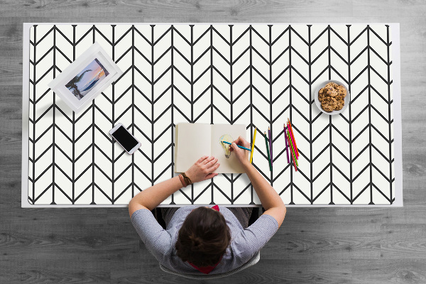 Mapa pentru birou model herringbone
