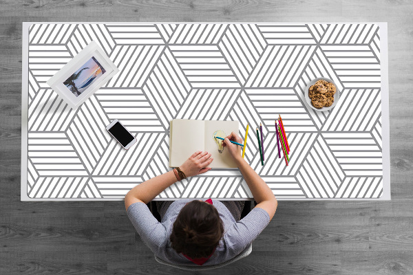 Mapa pentru birou cub Gray 3D
