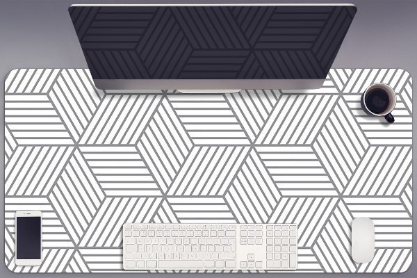 Mapa pentru birou cub Gray 3D