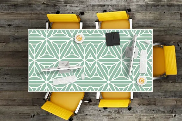 Mapa birou forme geometrice