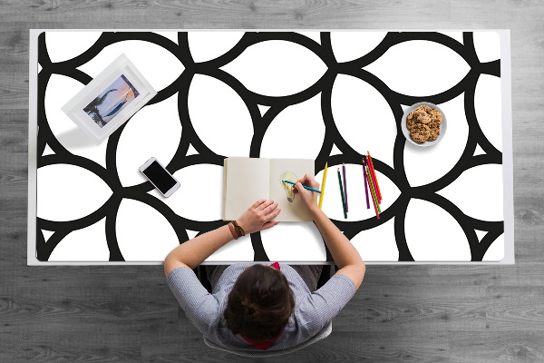 Mapa de birou forme geometrice