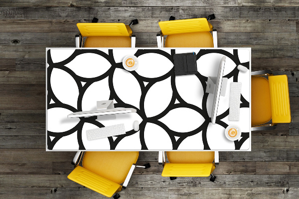 Mapa de birou forme geometrice