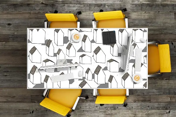 Mapa birou case moderne