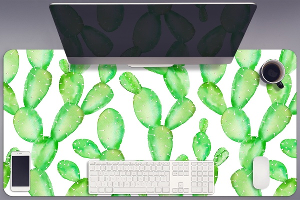 Mapa birou cactuși pastel