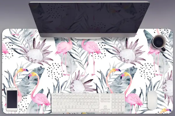 Mapa pentru birou Flamingos
