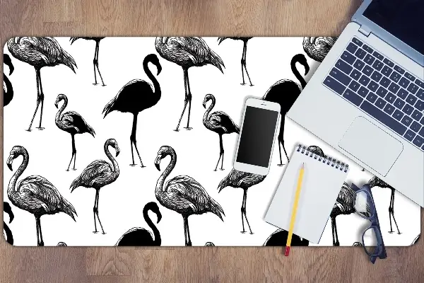 Mapa de birou flamingo stil retro