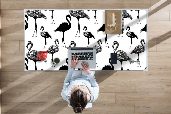 Mapa de birou flamingo stil retro