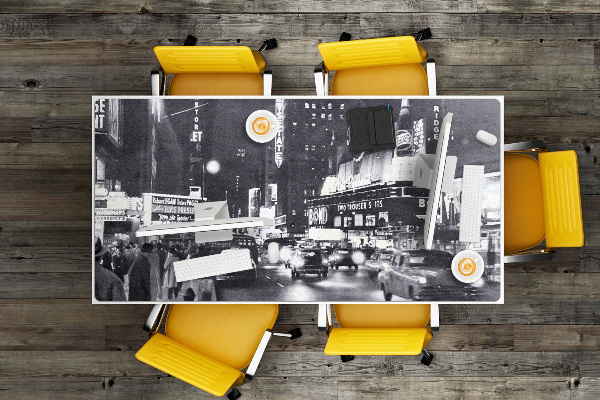 Mapa pentru birou broadway