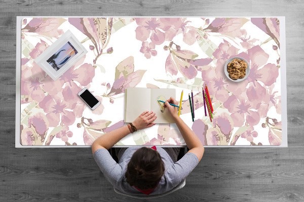 Mapa pentru birou Pale hibiscus roz
