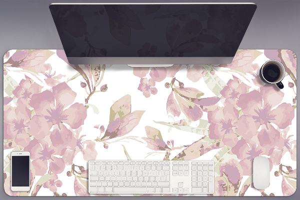 Mapa pentru birou Pale hibiscus roz