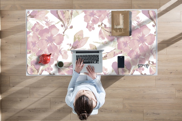 Mapa pentru birou Pale hibiscus roz