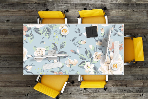 Mapa birou stil vintage Flori
