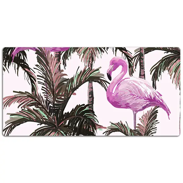 Mapa de birou Flamingos în palmele