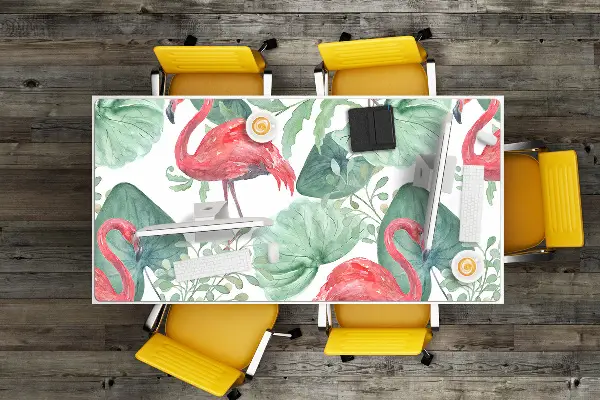 Mapa de birou flamingo exotice