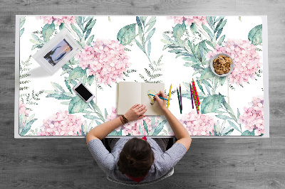 Mapa de birou flori roz deschis