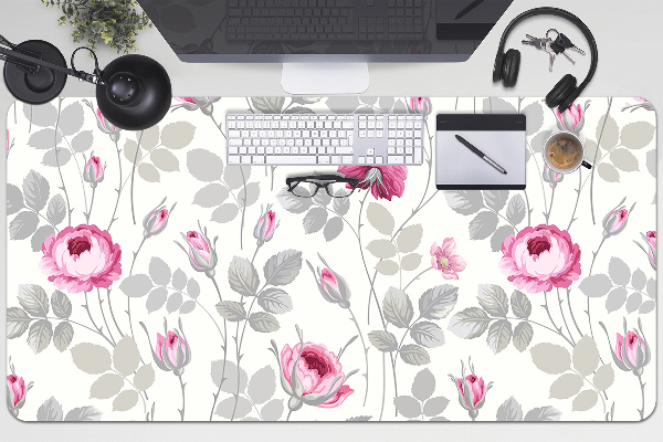 Mapa de birou pastel Roses