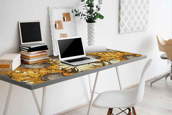 Mapa pentru birou retro Sunflowers