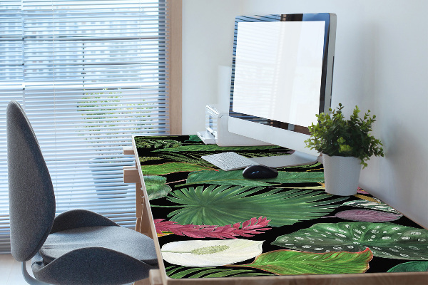 Mapa birou frunze tropicale
