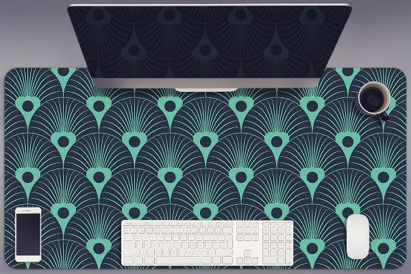 Mapa pentru birou Design de neon