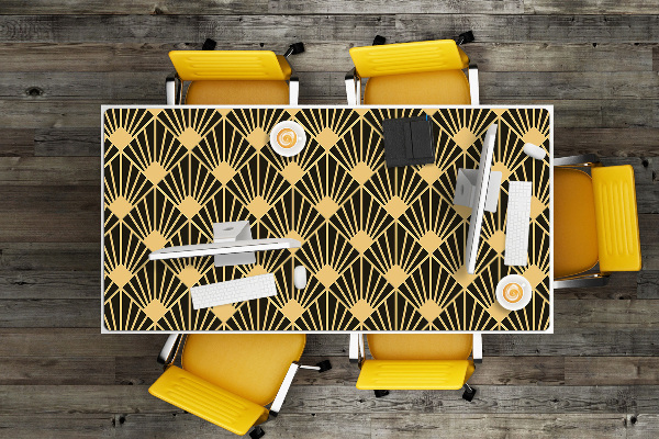 Mapa de birou art deco