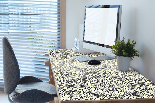 Mapa pentru birou model floral